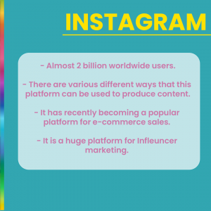 4 bullet points about what Fortay Media like about Instagram that influence the Instagram Algorithm